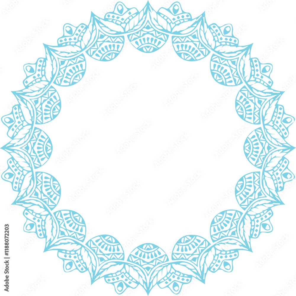 Beautiful flower art and mandala vector design Beautiful flower art and mandala vector design