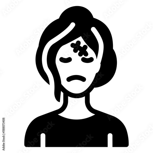victim Solid icon