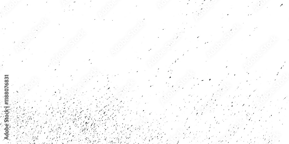 Naklejka premium Abstract texture dust old damage dirty grainy and dusty scratches on white background overlay vector textures .