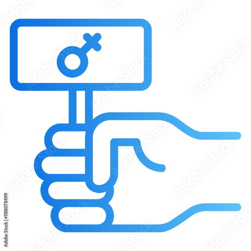 activism Gradient icon