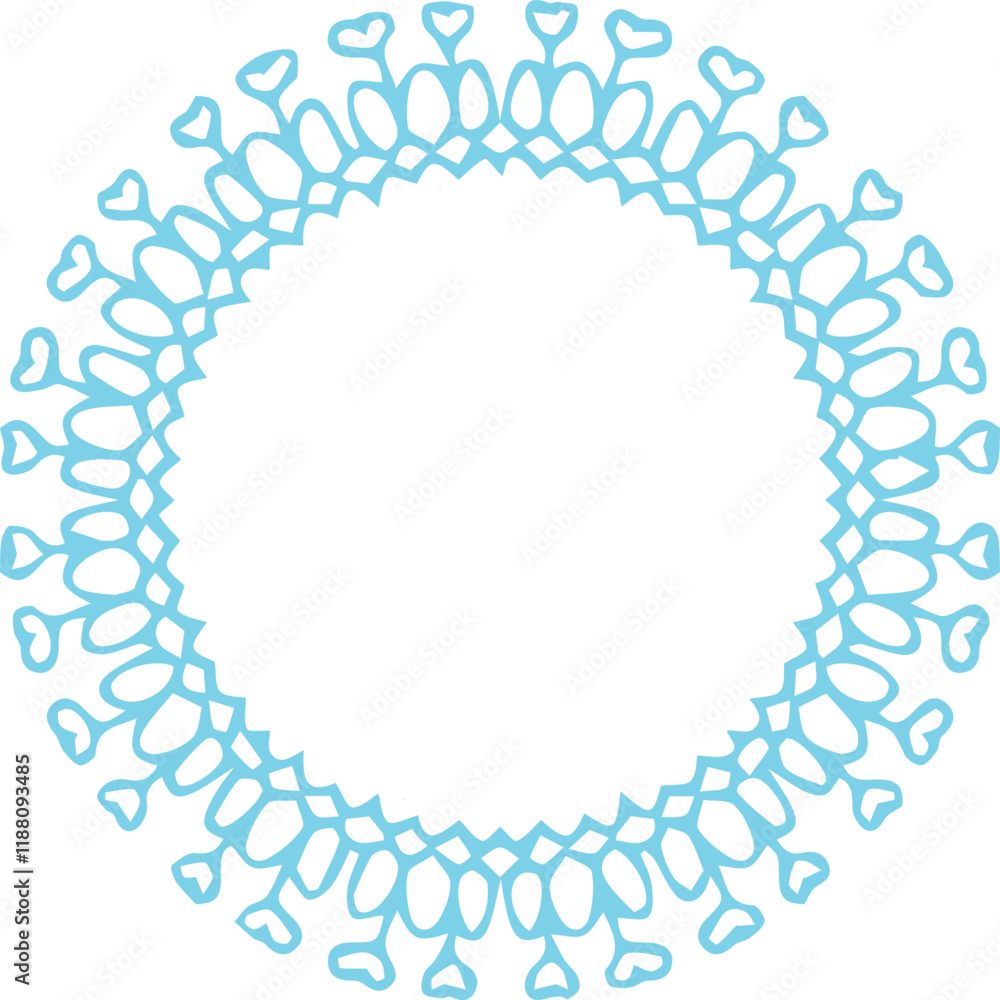 Beautiful flower art and mandala vector design Beautiful flower art and mandala vector design