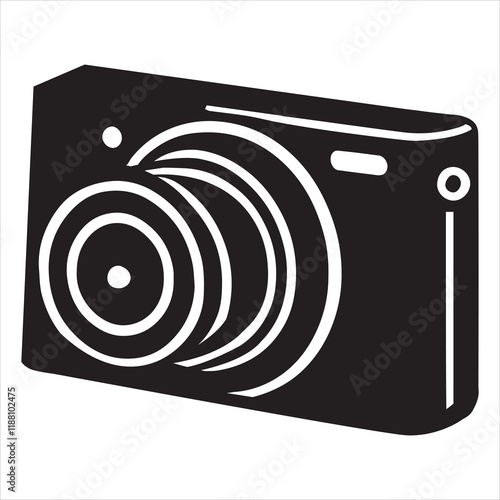 Photo Camera silhouette Design, Camera Vector illustration, Camera Icon clipart Graphic