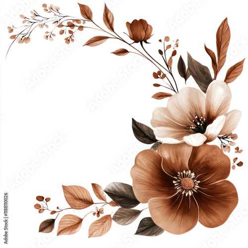background with flowers