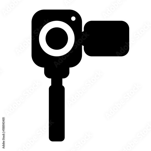 Video camera icon. Vector illustration design