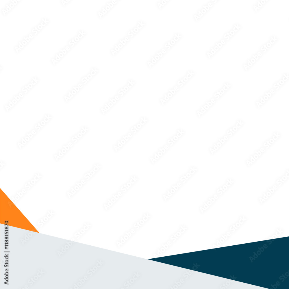 Geometric Footer Vector Geometric Footer Vector
