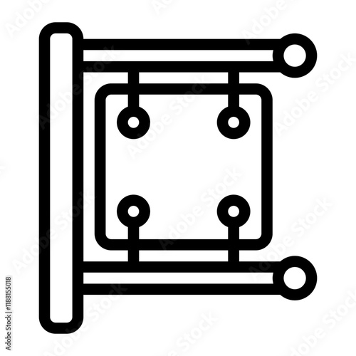 Banner Line Icon