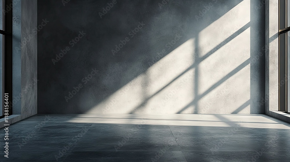 Gray Background for Product Presentation “ Beautiful Lighting & Shadows - Gray Background for Product Presentation “ Beautiful Lighting & Shadows -