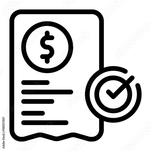 Checklist Line Icon
