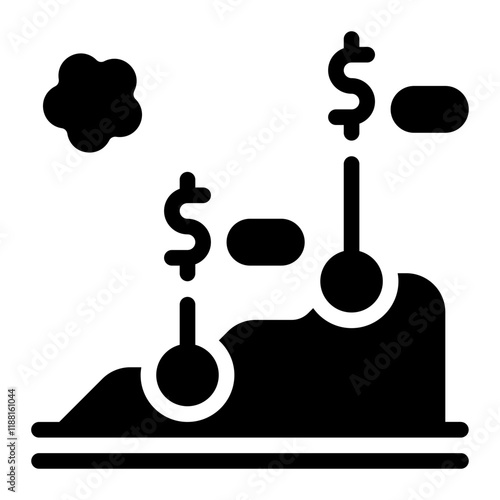 Data Analytics Solid Icon