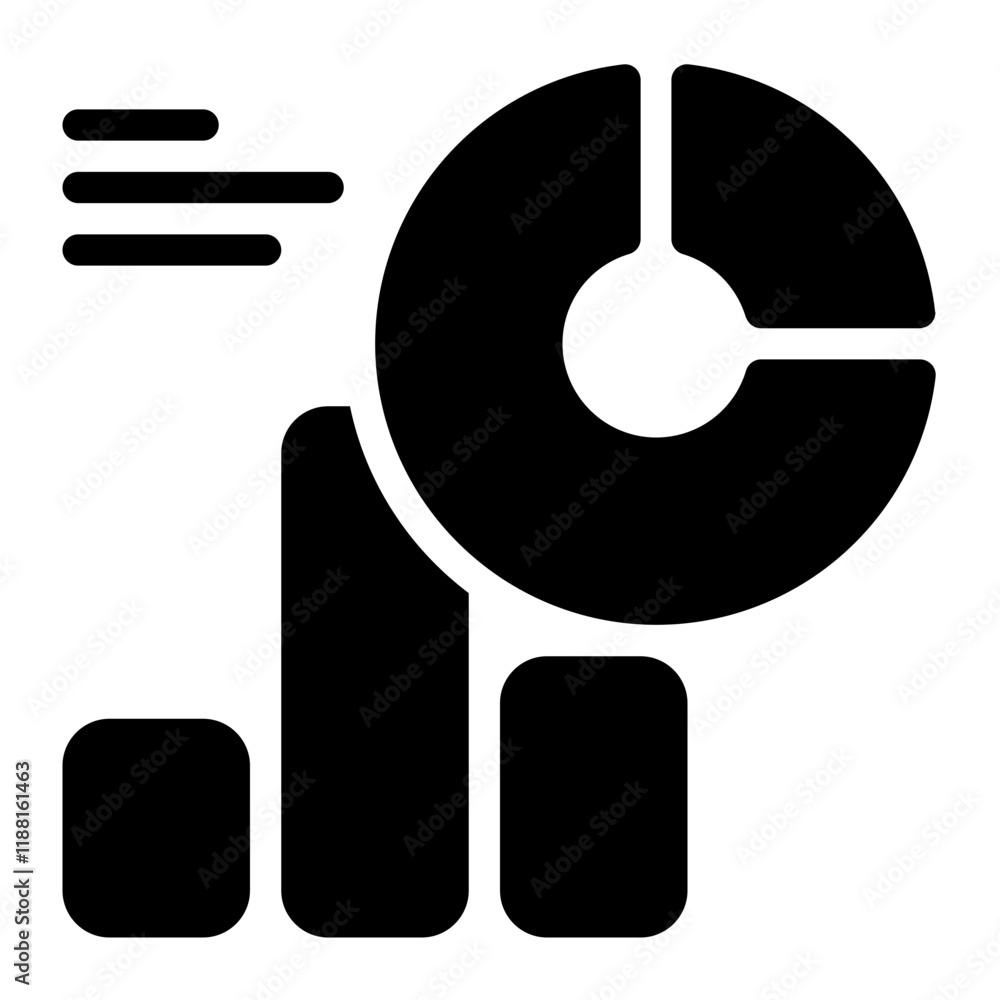 Diagram Solid Icon Diagram Solid Icon