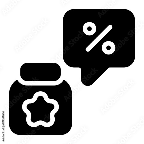 Discount Solid Icon
