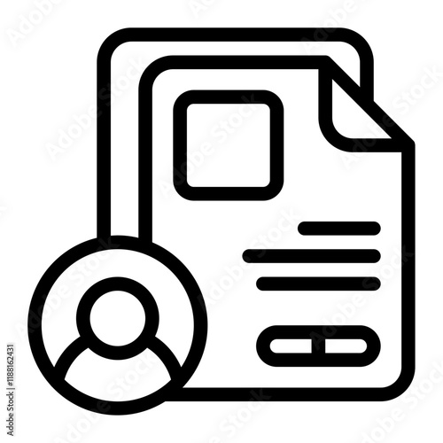 Document Line Icon