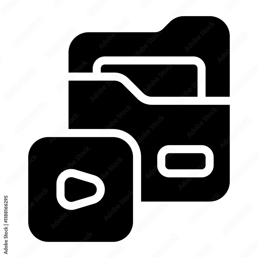 Folder Solid Icon
