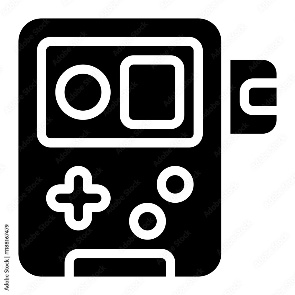 Handheld Game Solid Icon