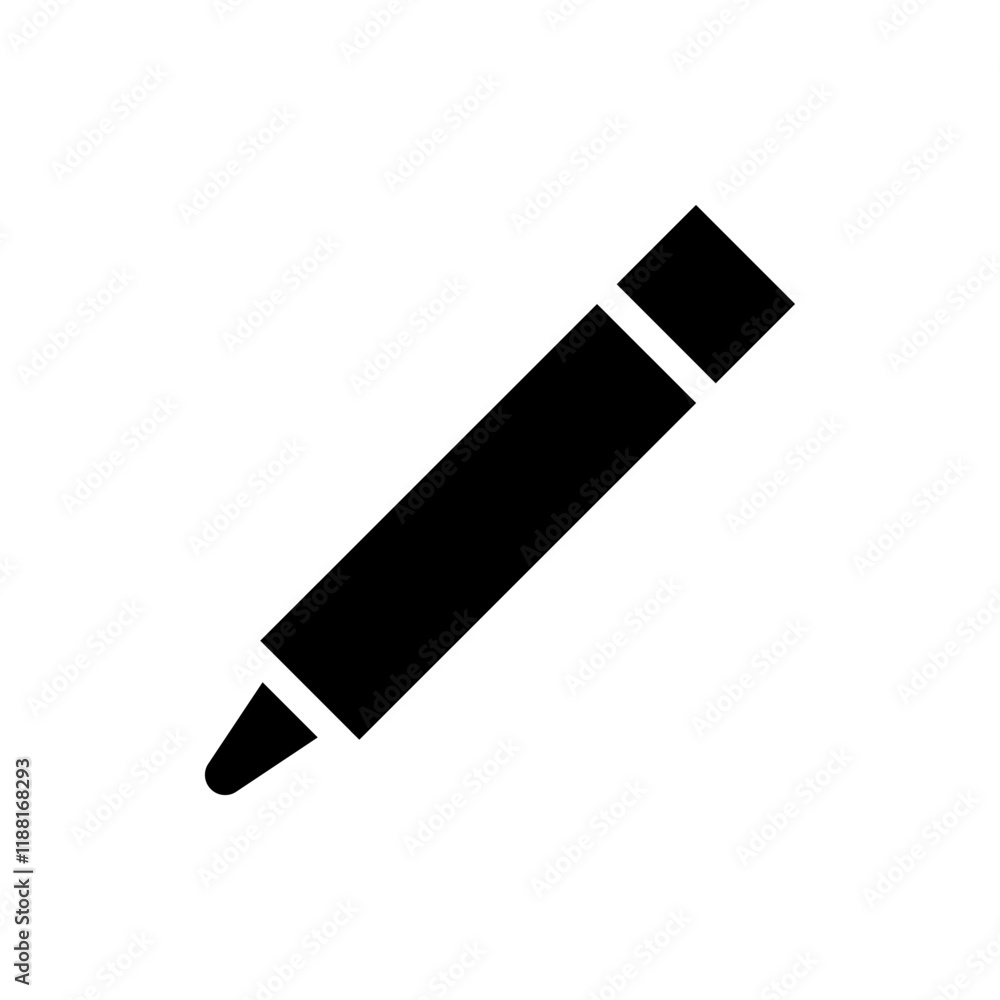 Pen icon vector illustration. Concept of writing, drawing, and creativity. Pen icon vector illustration. Concept of writing, drawing, and creativity.