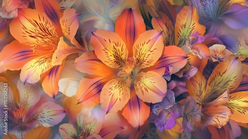 "Gorgeous Blooms, Floral Bouquet"