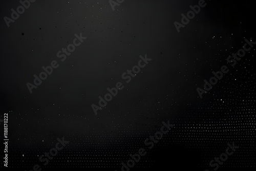 black gradient background animation with particles. black bg and white bg Suitable for design projects, horror background Generative AI