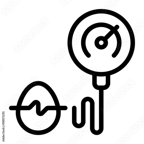 Meter Line Icon