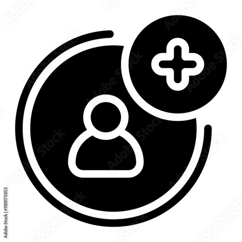 New Hire Solid Icon