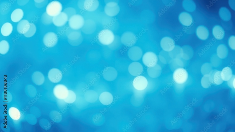 Abstract blue background with soft white bokeh lights Abstract blue background with soft white bokeh lights