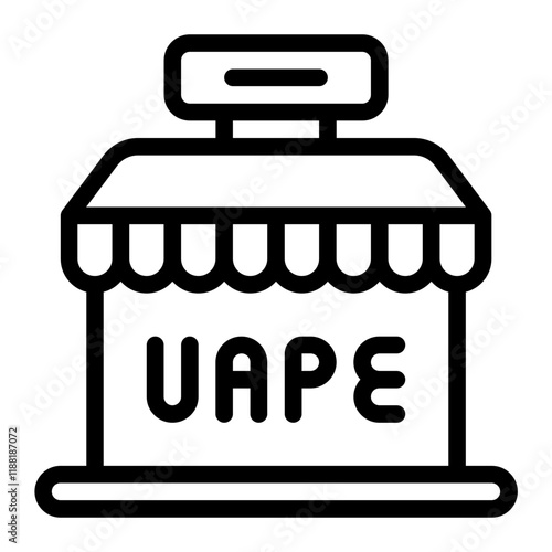 Store Line Icon
