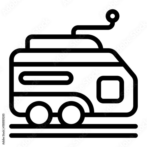 Train Line Icon