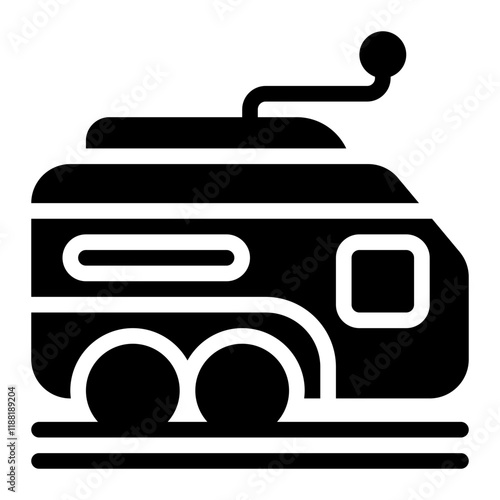 Train Solid Icon