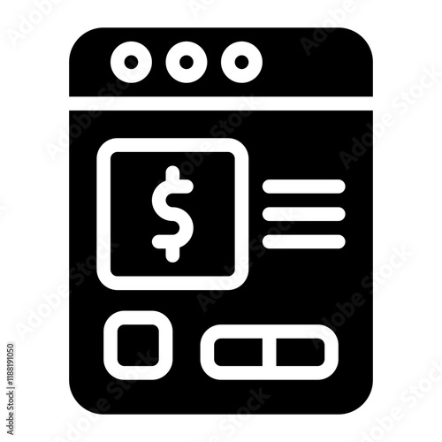 Website Solid Icon