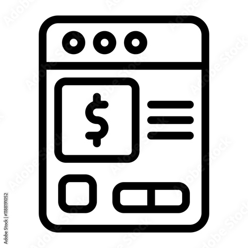 Website Line Icon