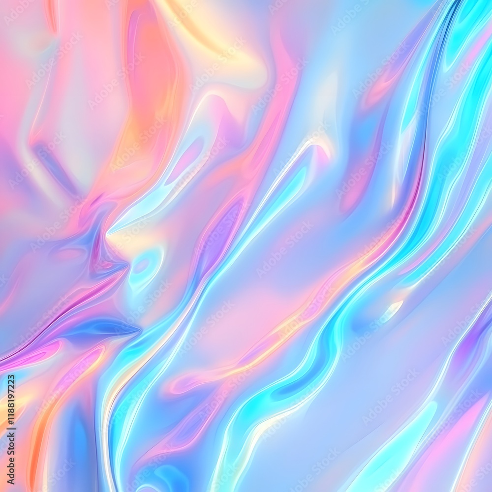 Iridescent neon background. Holographic abstract Iridescent neon background. Holographic abstract