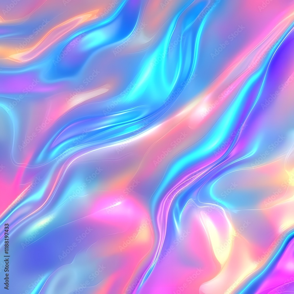 Iridescent neon background. Holographic abstract Iridescent neon background. Holographic abstract