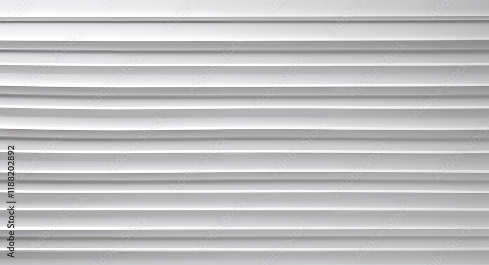 Clean white stripes running horizontally creating a simple and modern white pattern background Clean white stripes running horizontally creating a simple and modern white pattern background