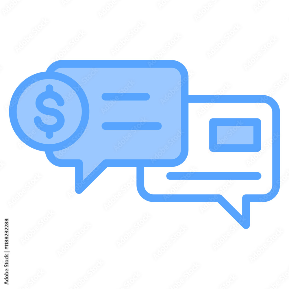 Fototapeta premium Chat Icon