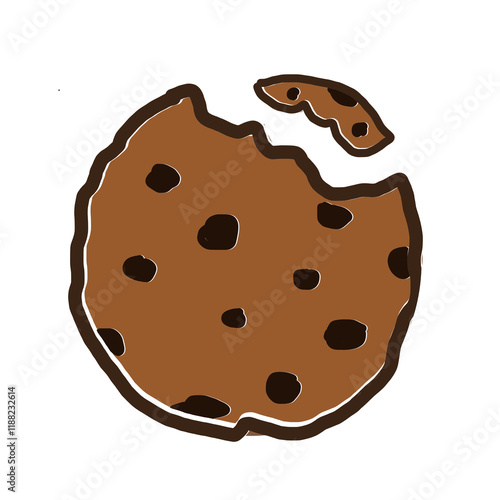 chocolate chip cookie photo