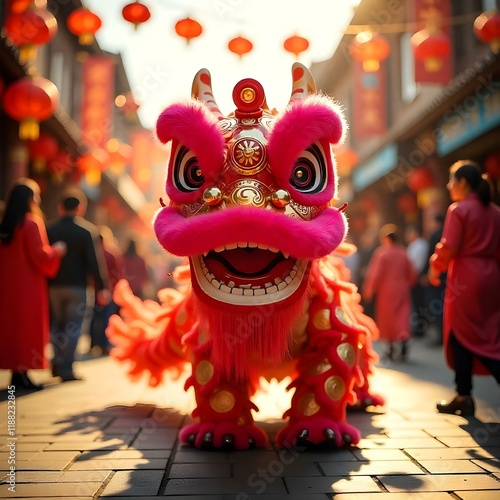 Chinese new year with Dagon  photo