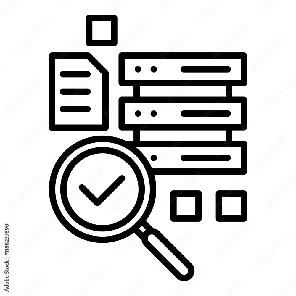 Data Discovery Icon Data Discovery Icon