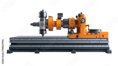 Sleek Drill Machine, modern design, minimalistic composition, clean white background, emphasis on form and functionality photo