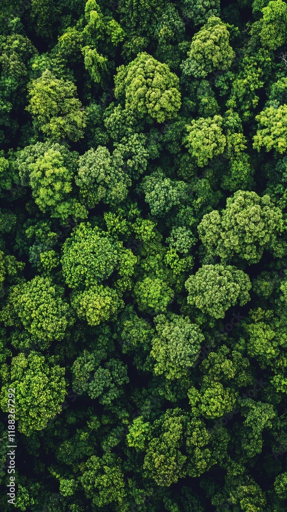 A stunning aerial view of a dense green forest, showcasing the vibrant hues of nature. A stunning aerial view of a dense green forest, showcasing the vibrant hues of nature.