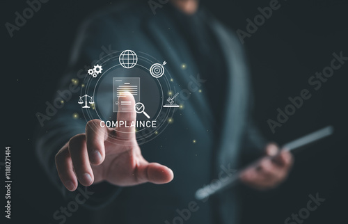 Photography Compliance in business concept