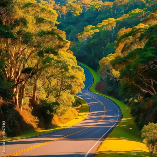 road to the mountains