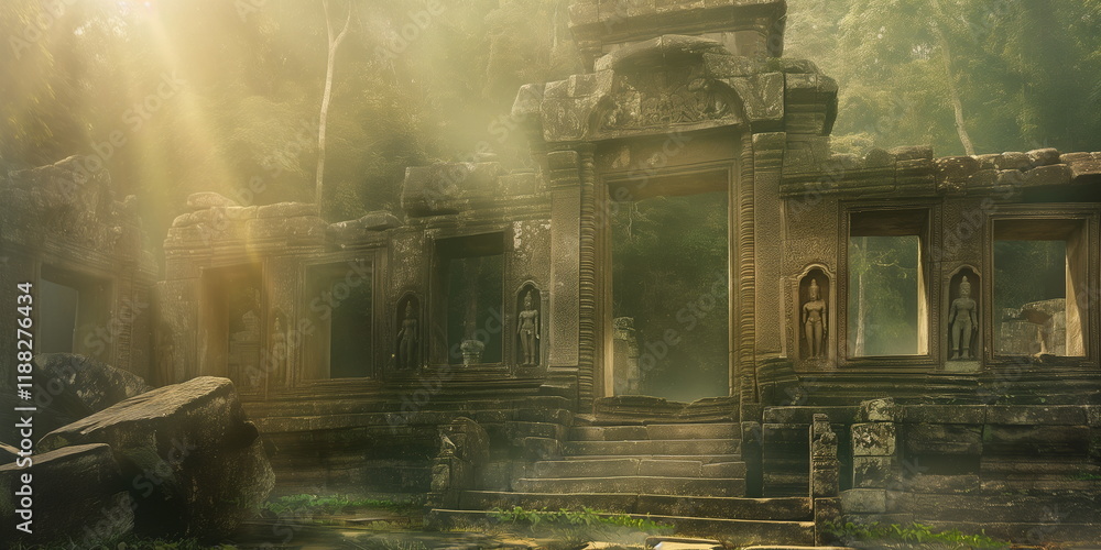 Ko Ker in daylight The ancient temple of Ko Ker in_007 Ko Ker in daylight The ancient temple of Ko Ker in_007