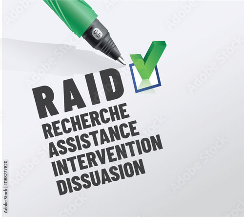 RAID - Acronyme, Recherche, assistance, intervention, dissuasion