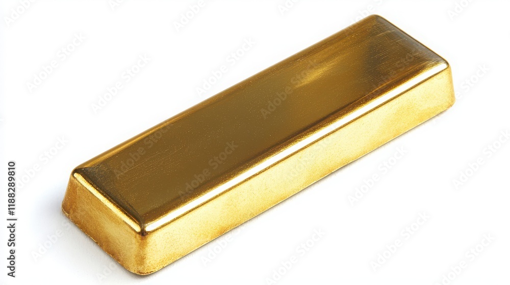 A smooth, polished gold bar and siliver, shining and reflecting light A smooth, polished gold bar and siliver, shining and reflecting light