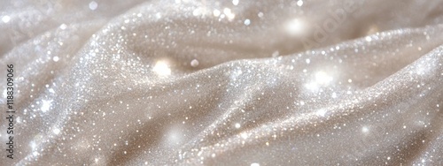 Ethereal Glitter Texture, shimmering sparkle, soft glow, delicate design, adds elegance and charm to any creative project photo