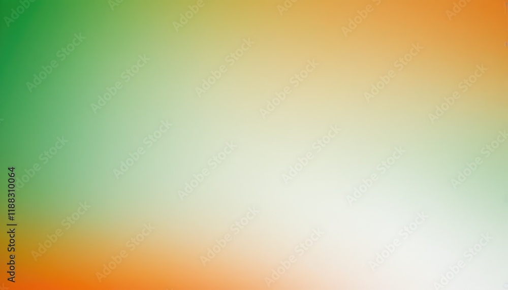 Naklejka premium Indian tricolor theme watercolor texture patriotic background vector 9