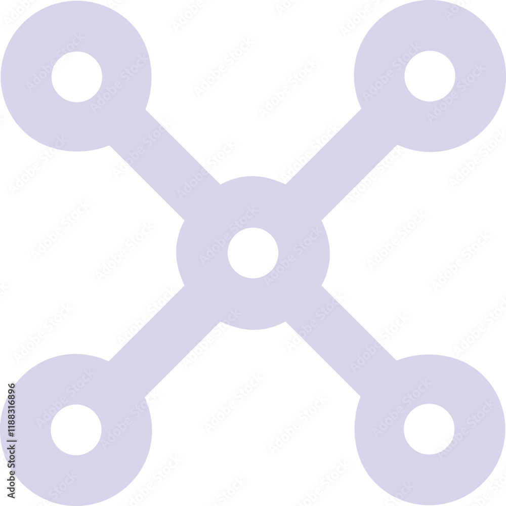 Connection pattern icon logo design Connection pattern icon logo design