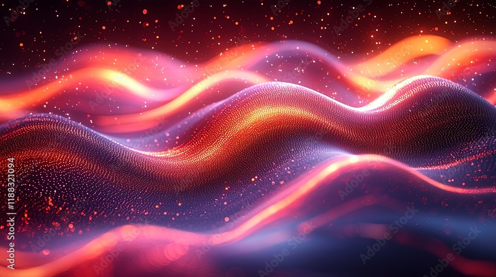 Obraz premium Futuristic Gradient: 4K Ultra HD