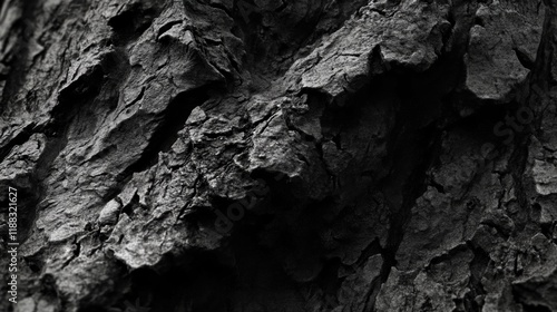 Wallpaper Mural Rugged Tree Bark Texture, intricate layers, organic patterns, showcasing nature's artistry and resilience in a close-up view Torontodigital.ca