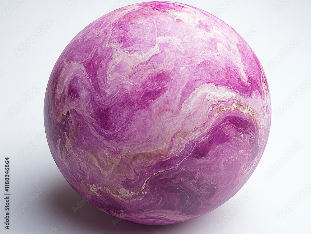 A vibrant pink marble sphere with swirling patterns, showcasing a blend of colors and textures. A vibrant pink marble sphere with swirling patterns, showcasing a blend of colors and textures.