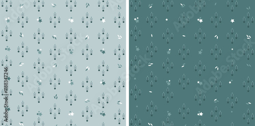 Seamless Tree Pattern